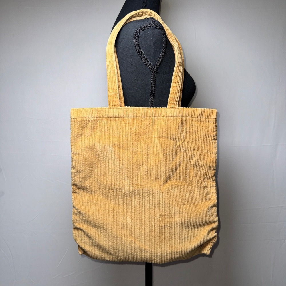 Madewell‎ Corduroy Tote Bag Tan Brown Shoulder Bag Shopper Minimalist Neutral